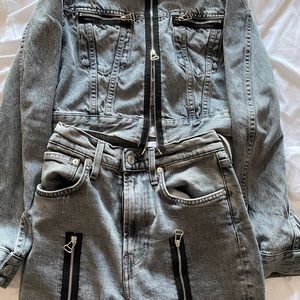Helmut Lang Jacket and Jeans
